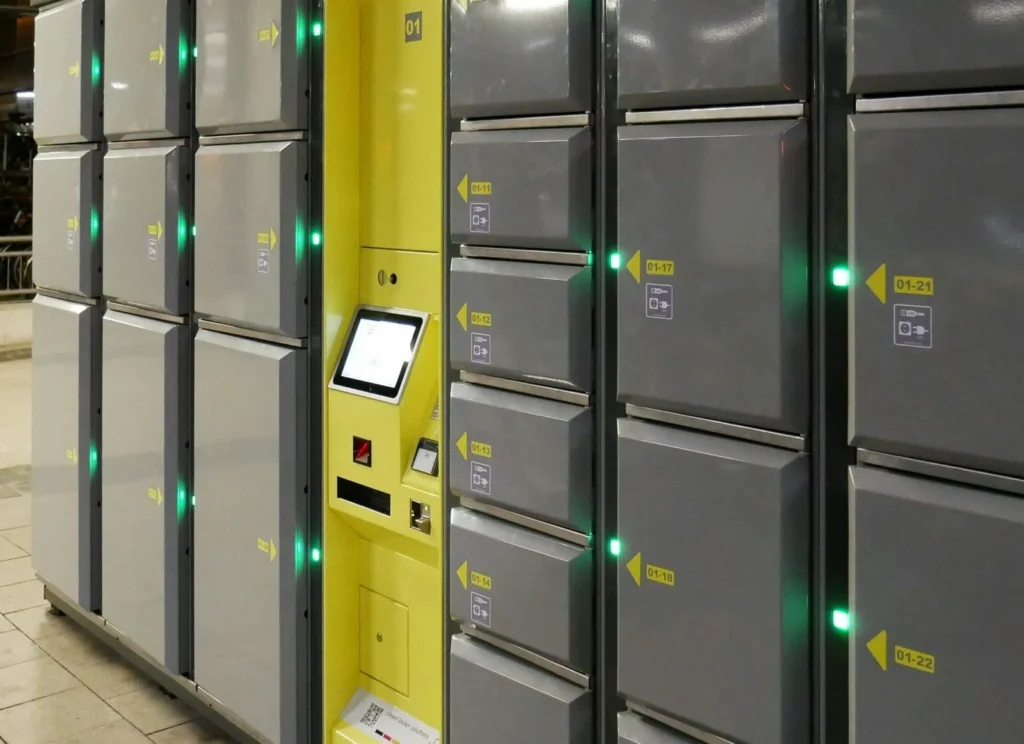 Smart Lockers for Automotive Storage