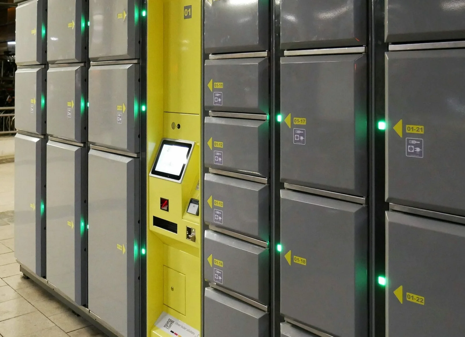 Smart Lockers for Automotive Storage