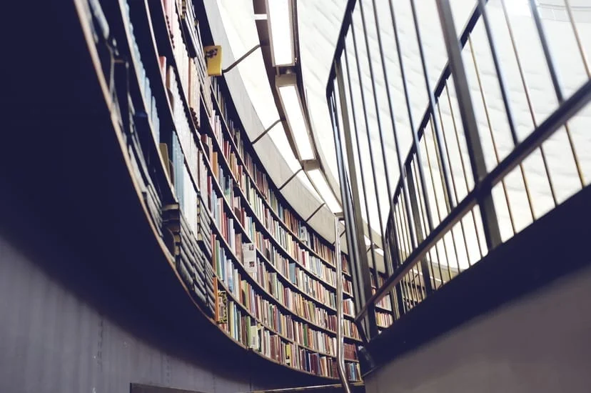 books magazines building school large