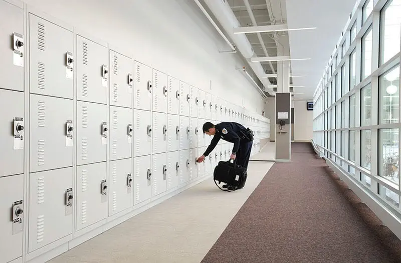 Smart Lockers in Law Enforcement