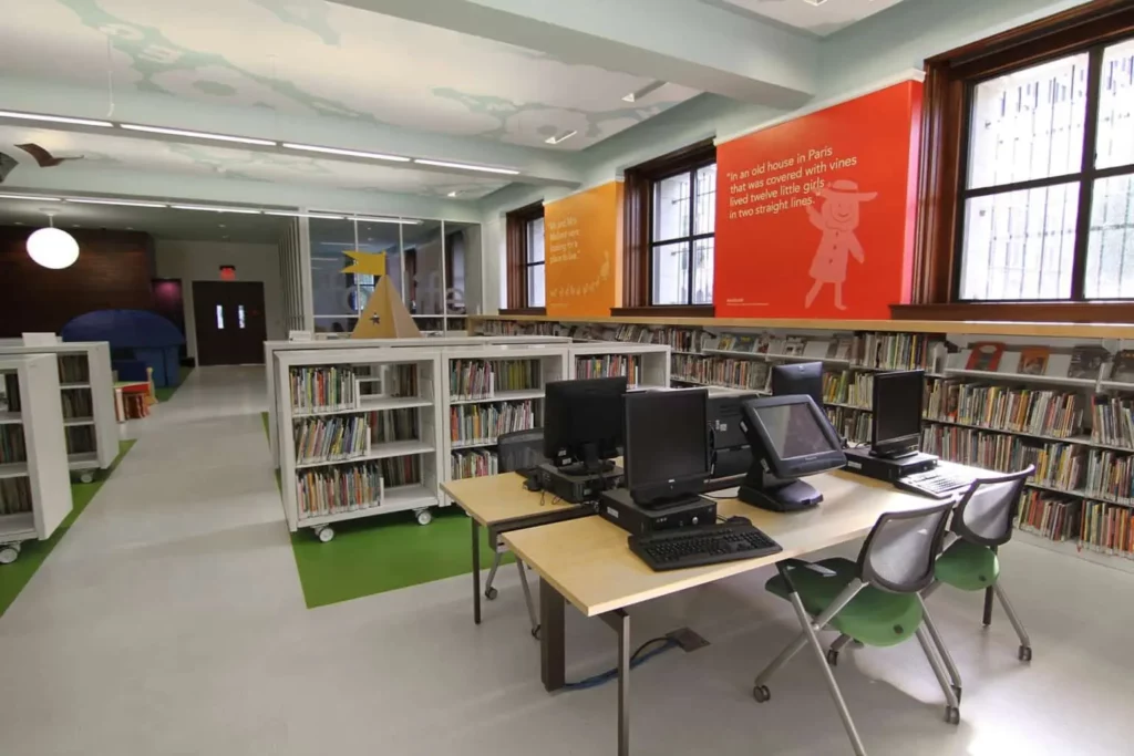 Modern Library Shelving Solutions