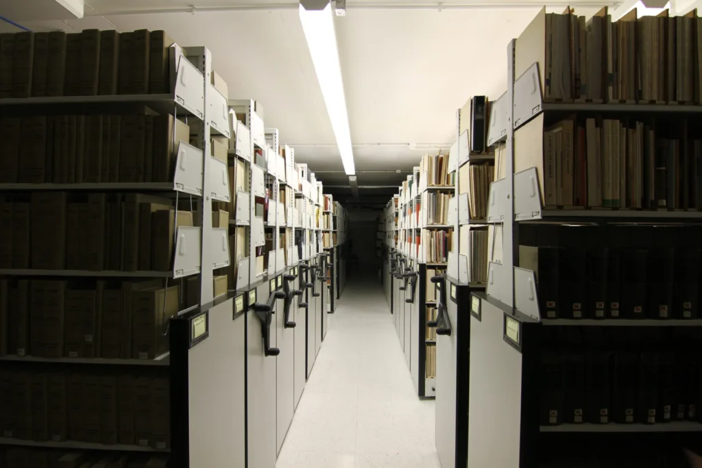 ADA-Compliant High-Density Shelving