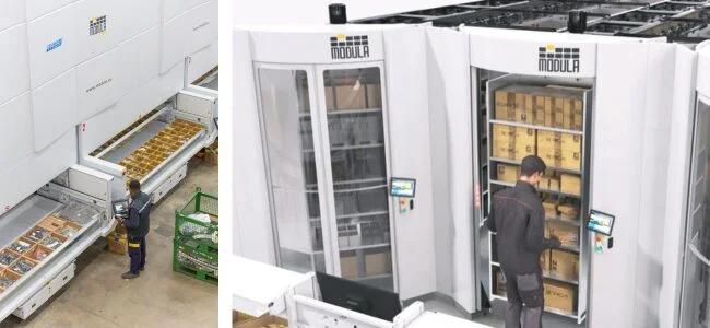 Modula Vertical Lift Modules Transformed Innomed’s Medical Instrument Storage
