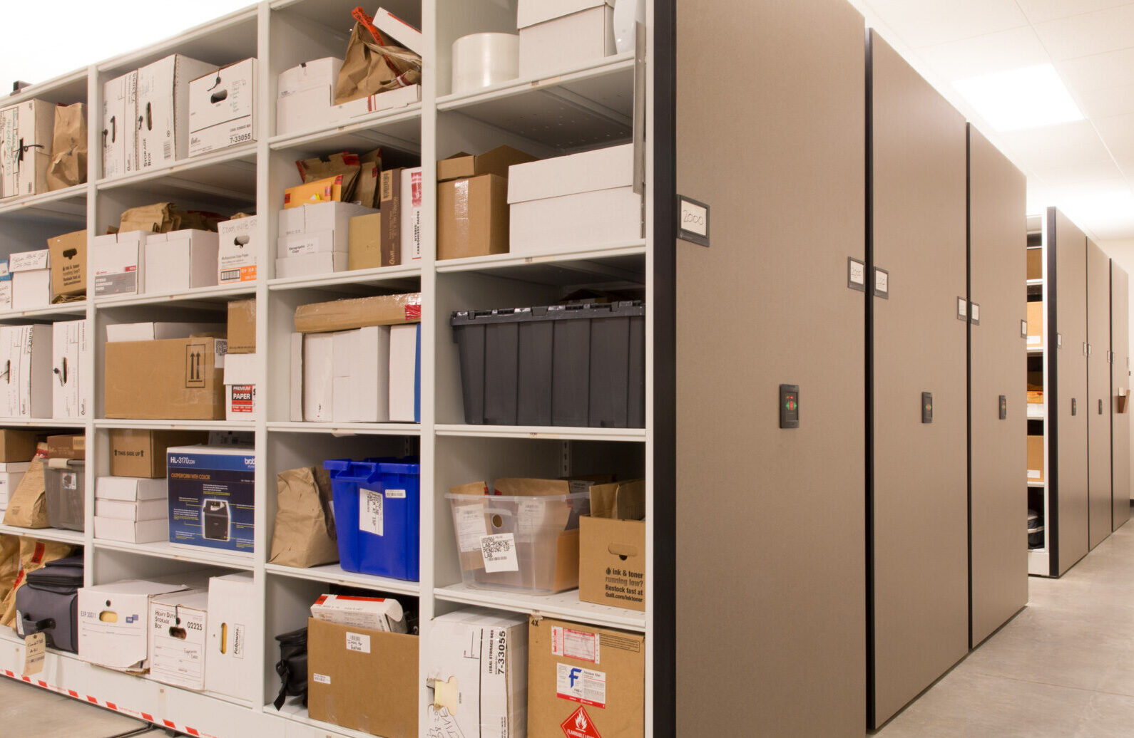 Evidence & Records Shelving