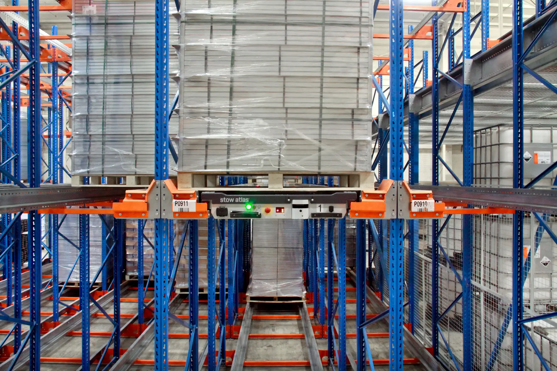 Deep Lane Pallet Storage
