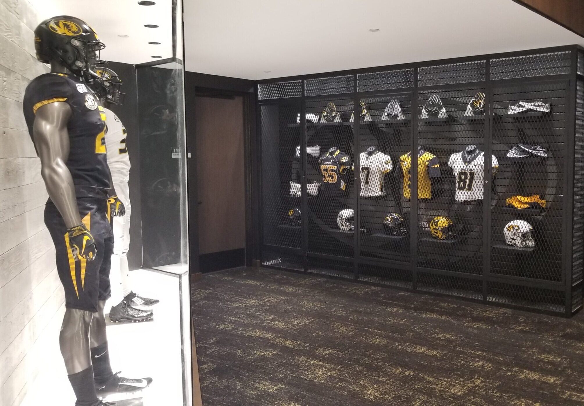 Football Locker Rooms