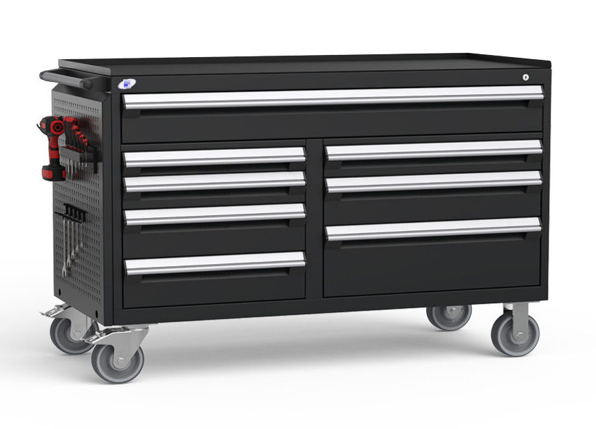 Mobile drawer cabinets