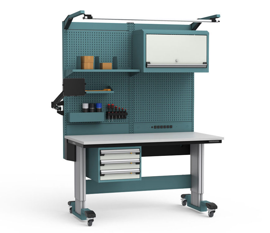 ElevaTek adjustable workstations