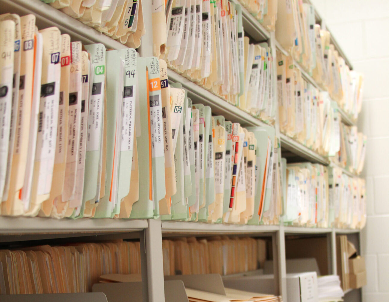 Legal File Shelving
