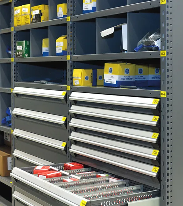 Rousseau shelving