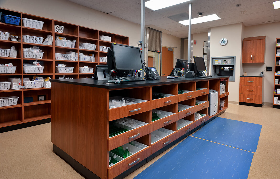 Modular Pharmacy Casework