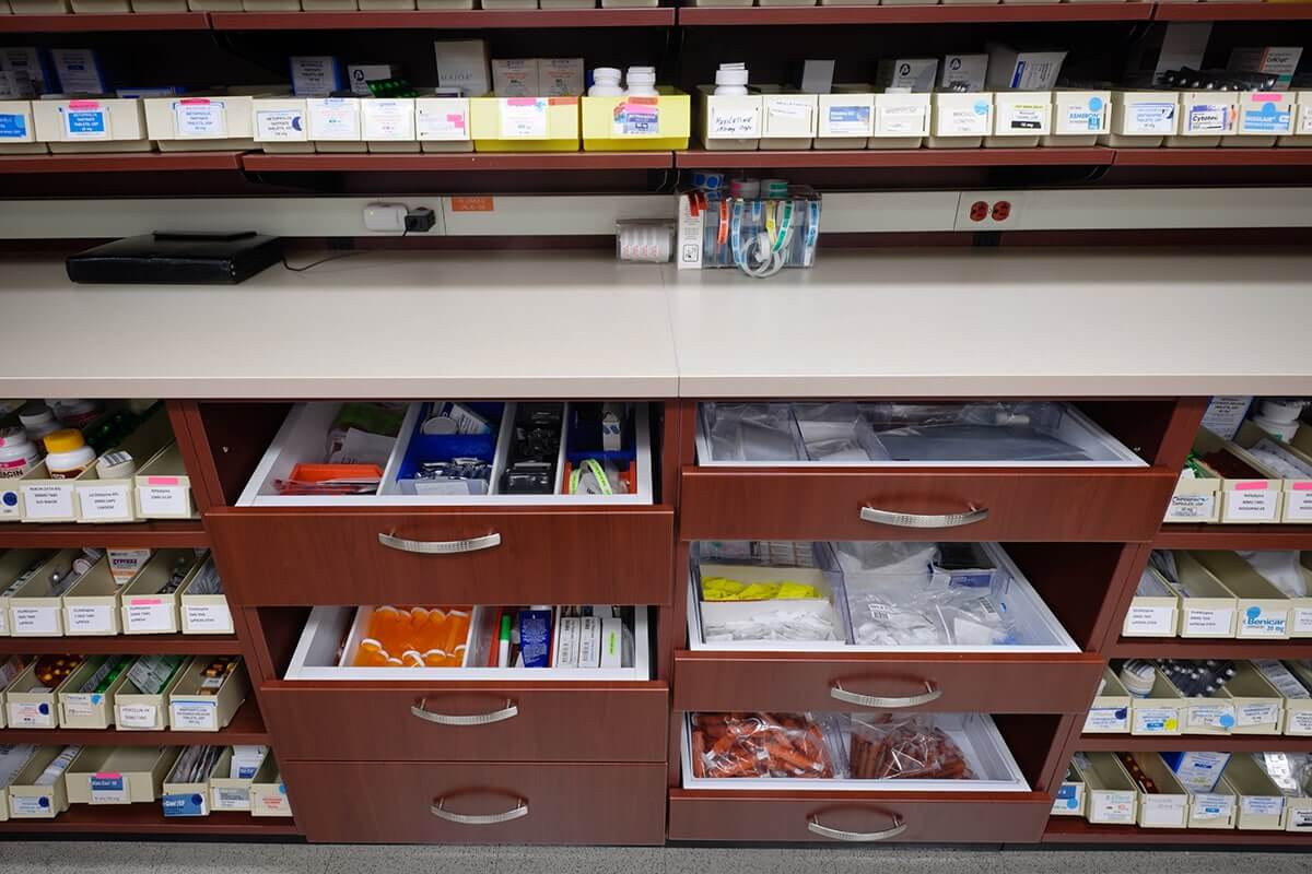 Pharmacy Casework