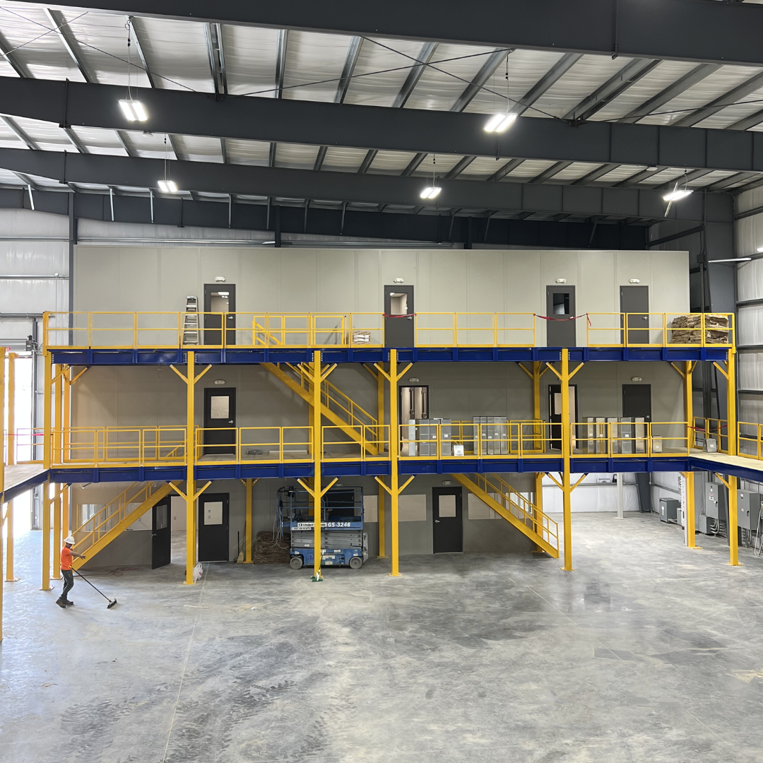 Inplant Offices on Mezzanine
