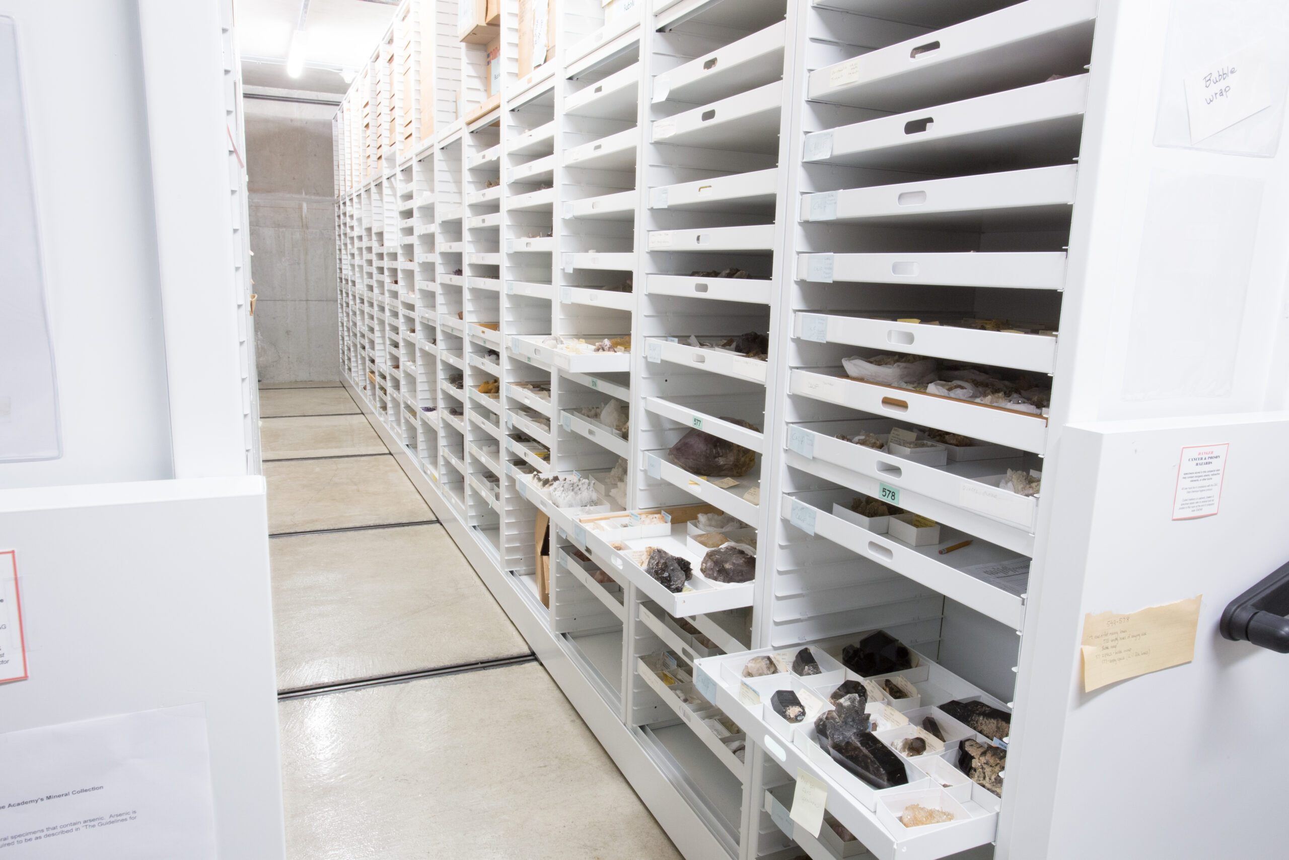 Museum cabinets