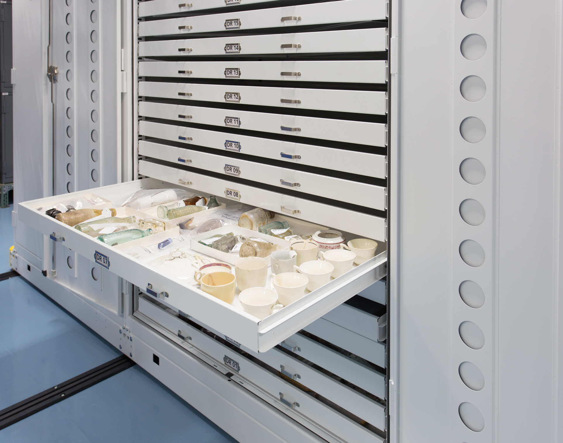 Museum cabinets