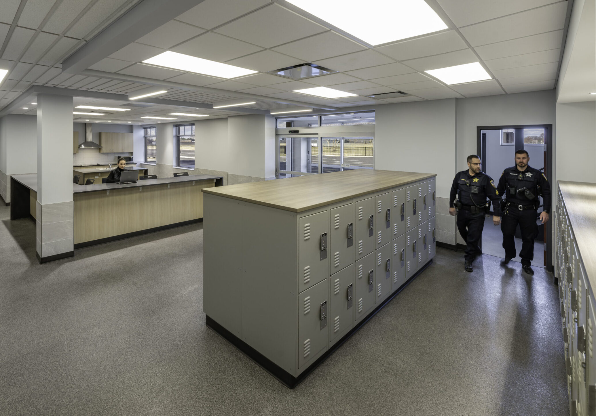 Gear lockers