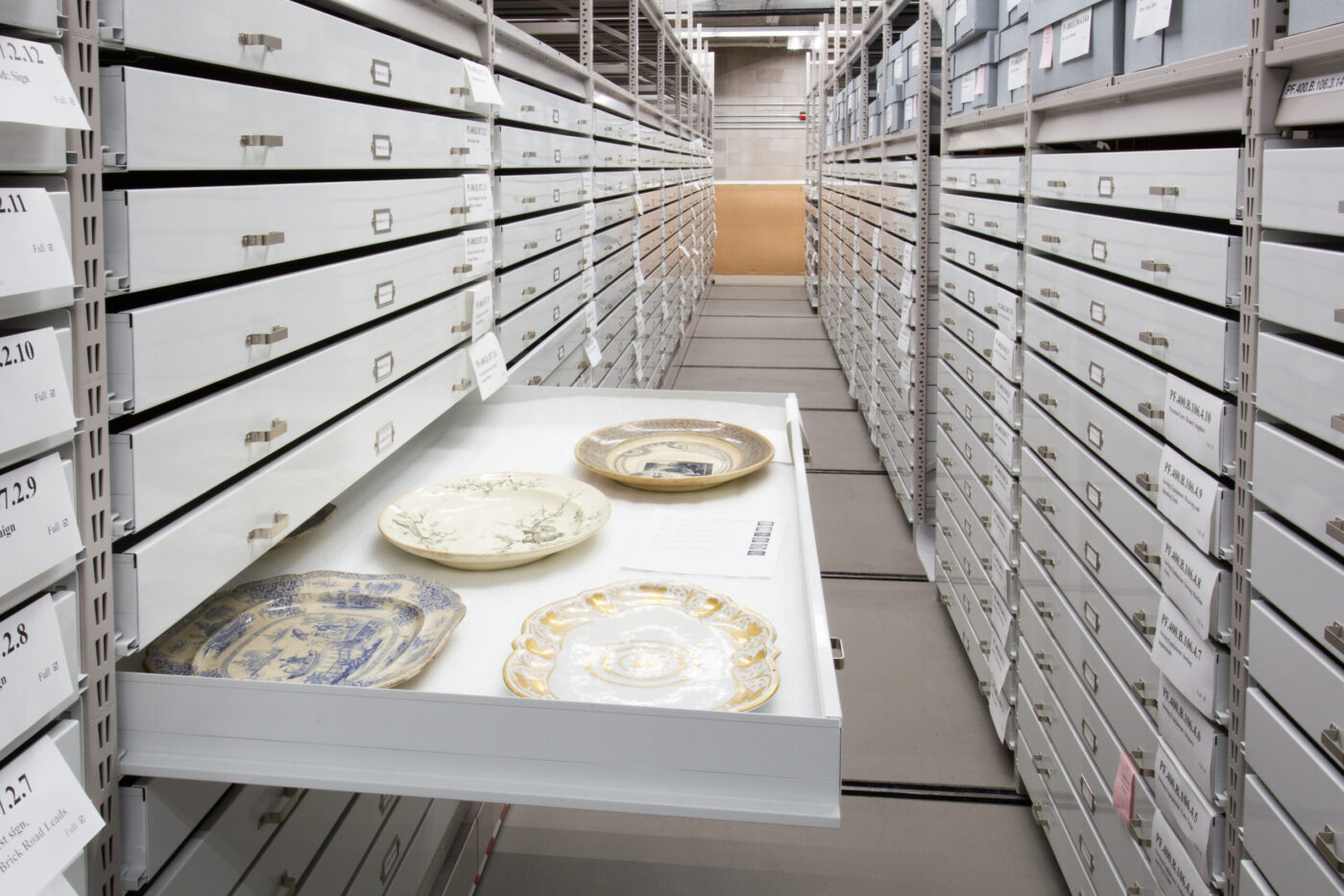 Artifact Drawers & Trays